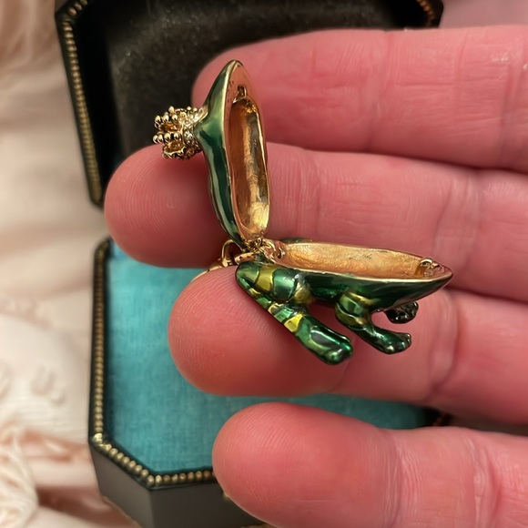 Vintage Juicy Couture frog charm retired YJRU0432 tagged box - Picture 10 of 17